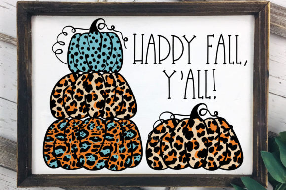 Review: Animal Print Stacked Pumpkins for Modern Embroidery