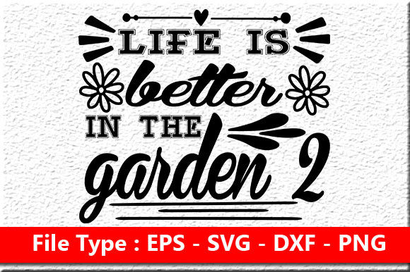 Review: Garden Quote Design, Life is Better in T