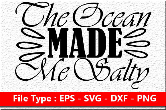 Review: The Ocean Made Me Salty Summer Design
