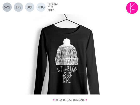 Review: Winter Hair Don t Care Embroidery Design