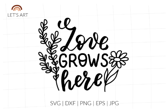 Reviewing Love Grows Here Spring Hand Lettering for Embroidery