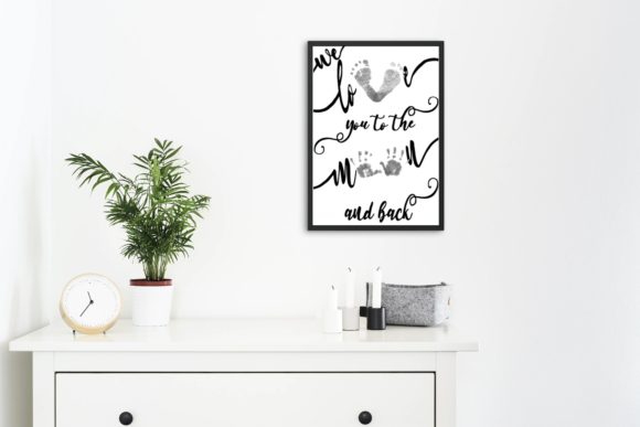 Reviewing the Moon & Back Baby Print Design